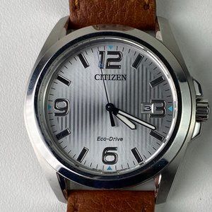 Men's Citizen Eco-Drive Chandler Stainless Steel Watch